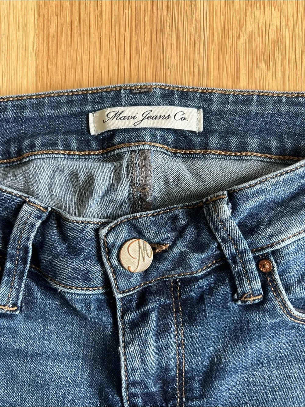 Mavi Europe AG Jeans in Dark Blue, Size 26 x 32